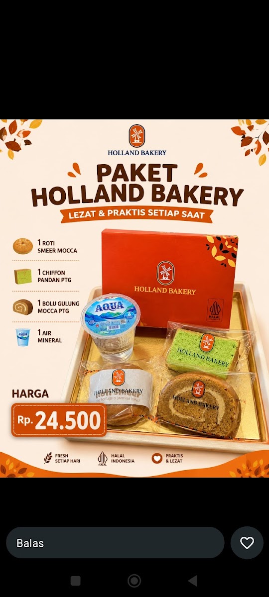 Holland Bakery Sudirman Menu - Image 3